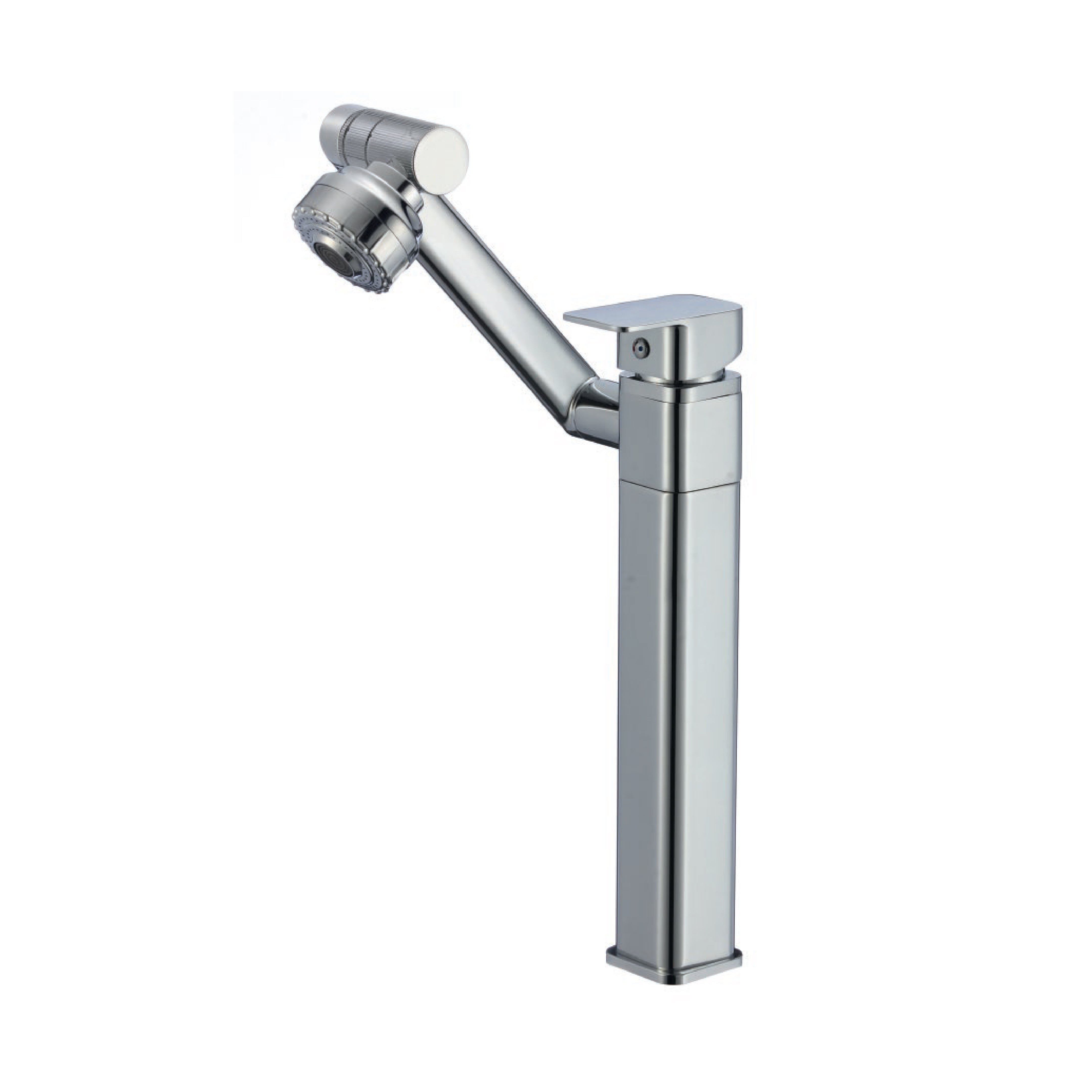 Mezcladora Giratoria P/Bowl NRVA C/2 Funciones - Cromado - Bronce - Fratelli